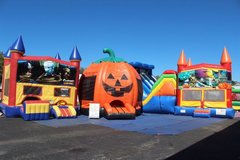 Halloween themed inflatables and games Halloween themed inflatables and games