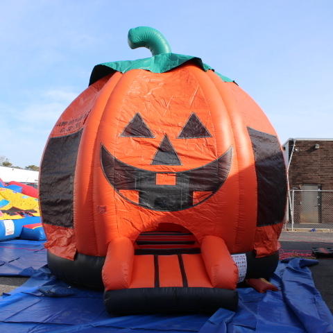 Pumpkin Bounce House #B11 Pumpkin Bounce House #B11