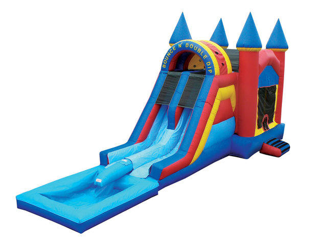 Bouncer N Double Dip 2 lanes WITH POOL! #WS17 Bouncer N Double Dip 2 lanes WITH POOL! #WS17