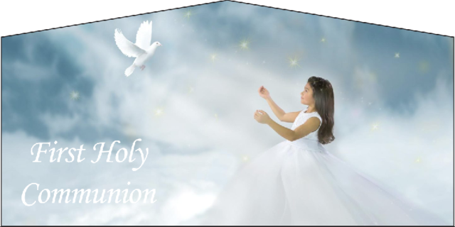GIRLS HOLY COMMUNION BOUNCER GIRLS HOLY COMMUNION BOUNCER