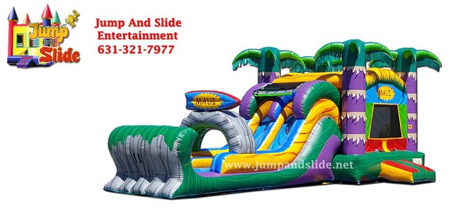 MAUI BOUNCER WITH 2 SLIDES (DRY UNIT) MAUI BOUNCER WITH 2 SLIDES (DRY UNIT)