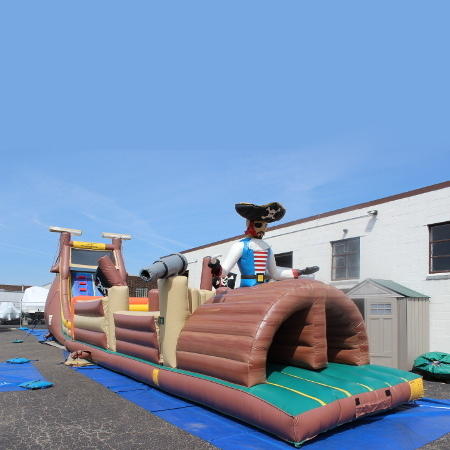 74ft Pirate Obstacle Course #OC7 74ft Pirate Obstacle Course #OC7