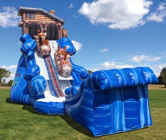 RAGING LOG FLUME WATERSLIDE (NEW) RAGING LOG FLUME WATERSLIDE (NEW)